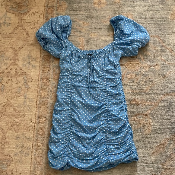 Zara Polka Dot Mini Dress - Picture 3 of 4